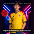 Camiseta selección Colombia niño 2026