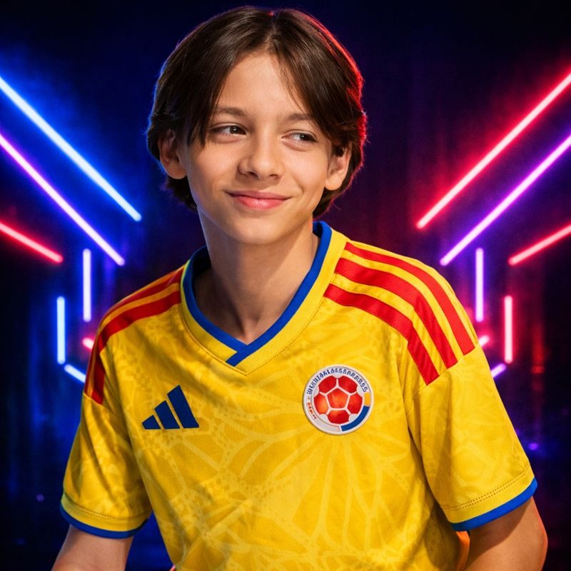 Camiseta selección Colombia niño 2026